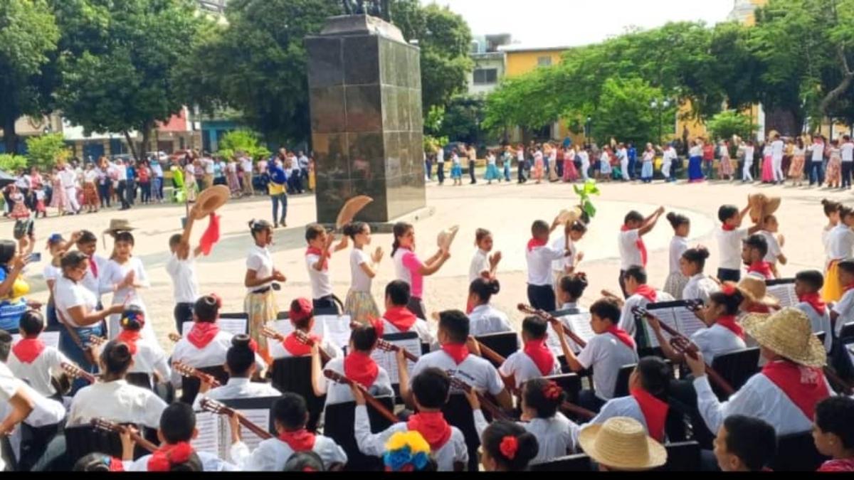 Sistema de orquestas y estudiantes celebran la tradición del Baile de la Llora en Cagua