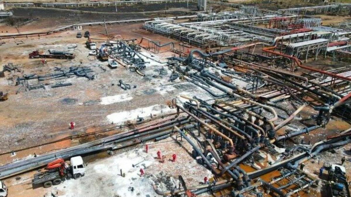 11 detenidos por sabotaje a gasoducto de PDVSA en Monagas