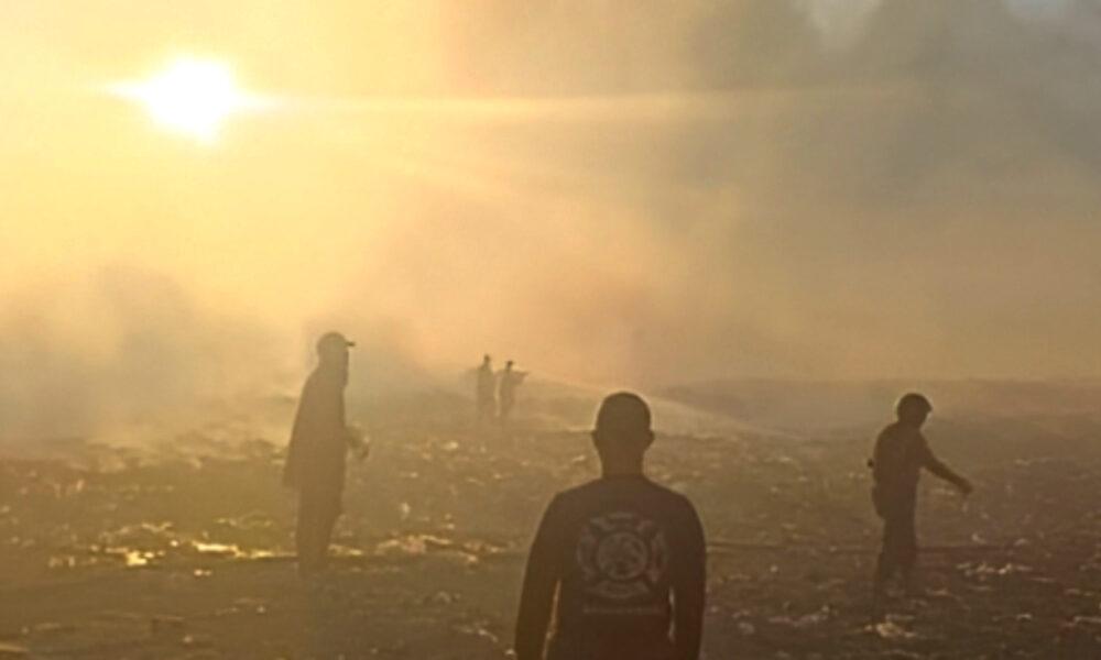 Incendio de gran magnitud se desató en Zona Industrial sector Las Vegas