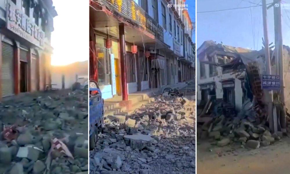 Terremoto de 6.8 deja más de 100 muertos en el Tibet