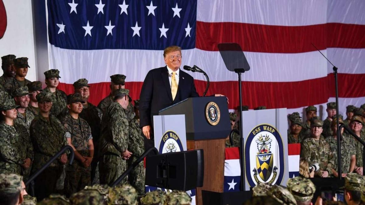 Trump no descarta el uso de la fuerza militar para recuperar el Canal de Panamá y Groenlandia
