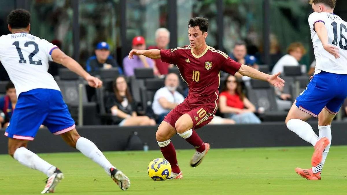 EEUU vence a la Vinotinto 3 a 1 en primer partido de 2025