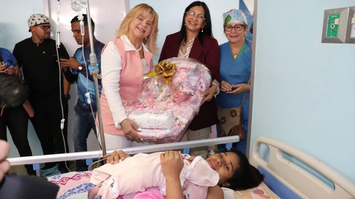 Daivelys Valenzuela es la primera aragüeña nacida en el 2025