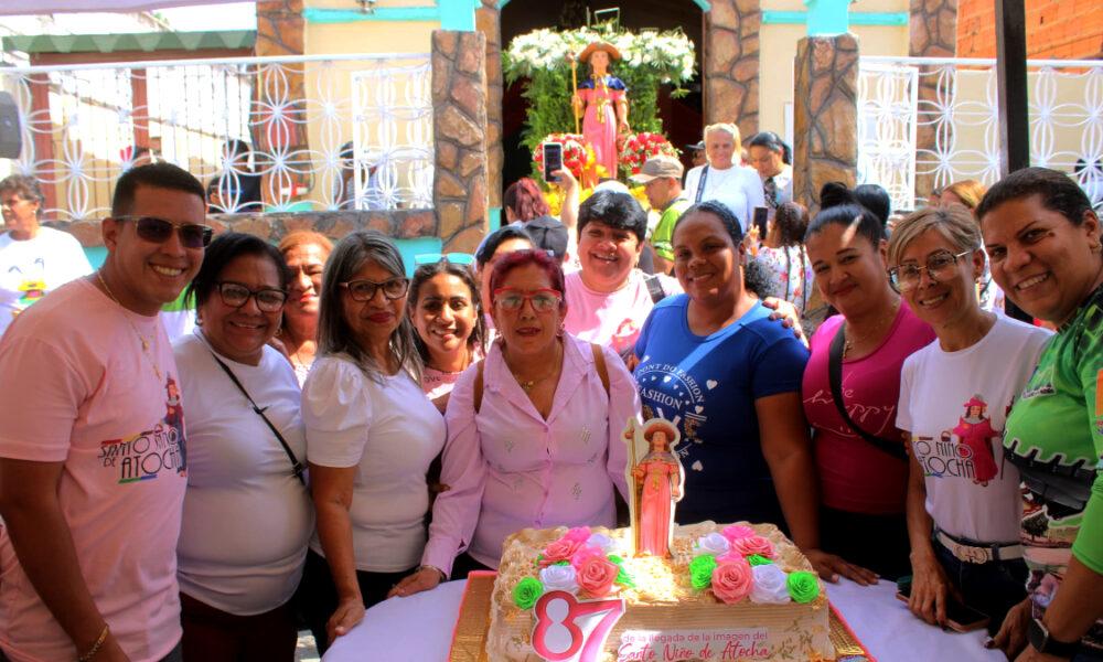 Turmero celebró a lo grande la fiesta del Santo Niño de Atocha