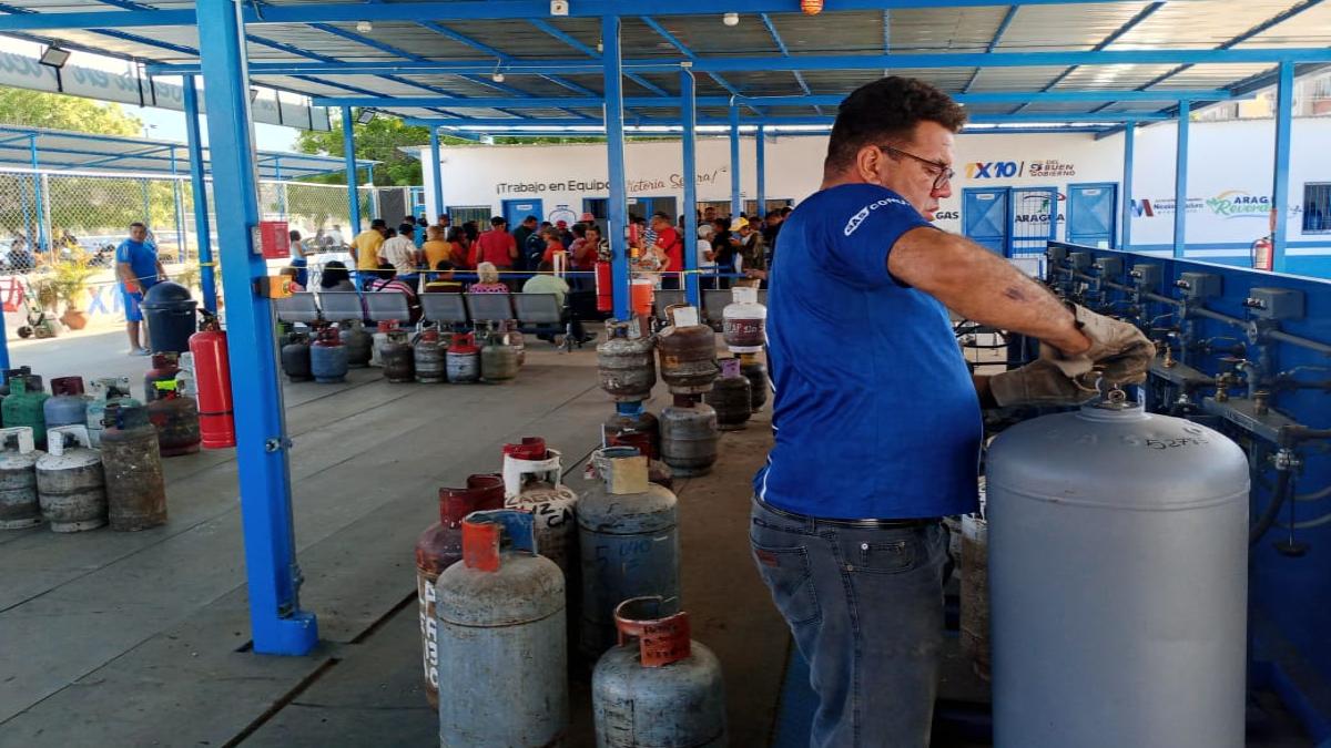 Plan contra revendedores de Aragua Gas comienza a dar resultados