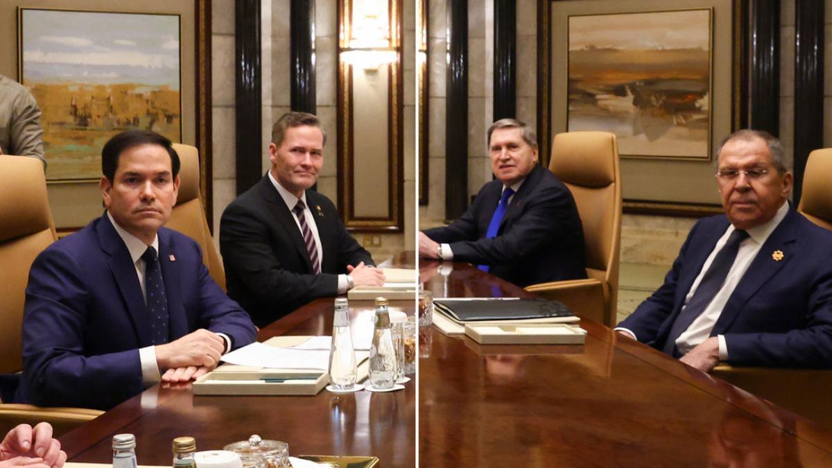 Rusia y EE.UU. en Arabia Saudita inició conversaciones sin Ucrania ni la UE