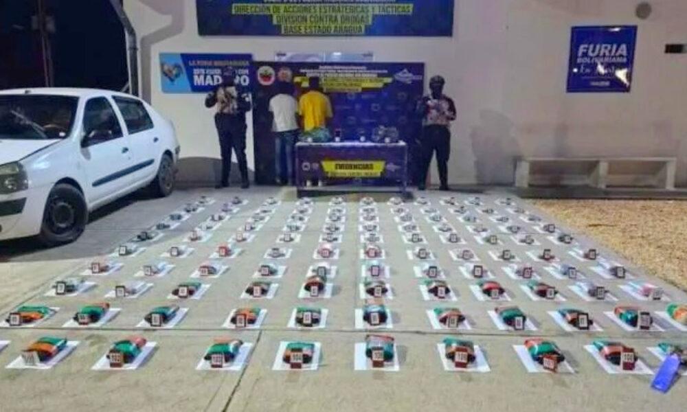 PNB incautó 109 panelas de marihuana en Cagua