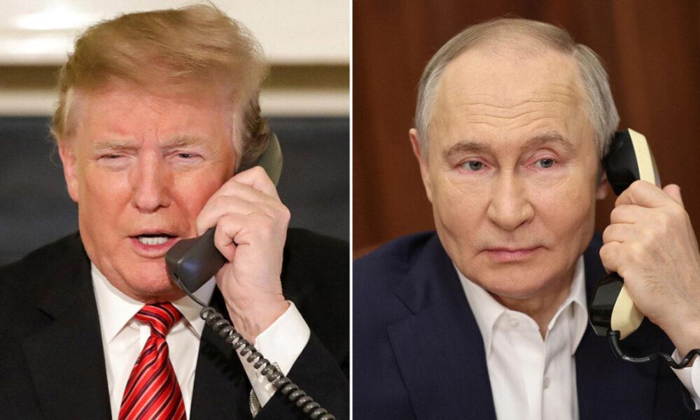 Putin y Trump conversan via telefónica y acuerdan visita de Trump a Moscú