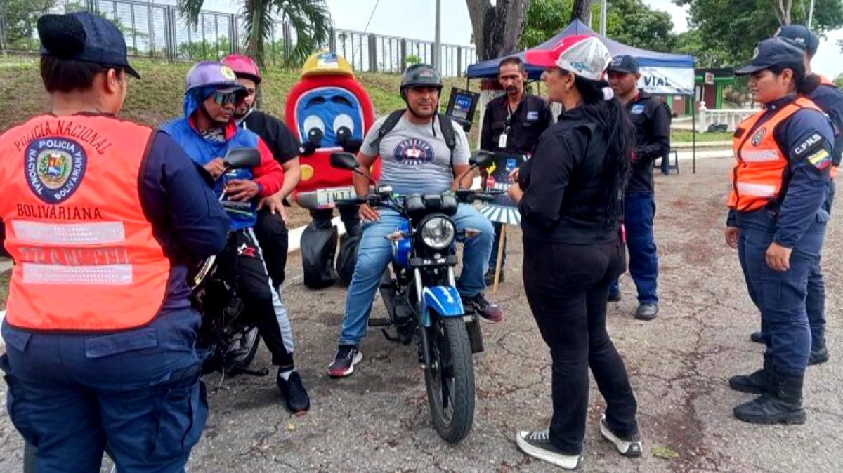 Campaña Nacional de Seguridad Vial “Conduce por la vida” se activa en Aragua