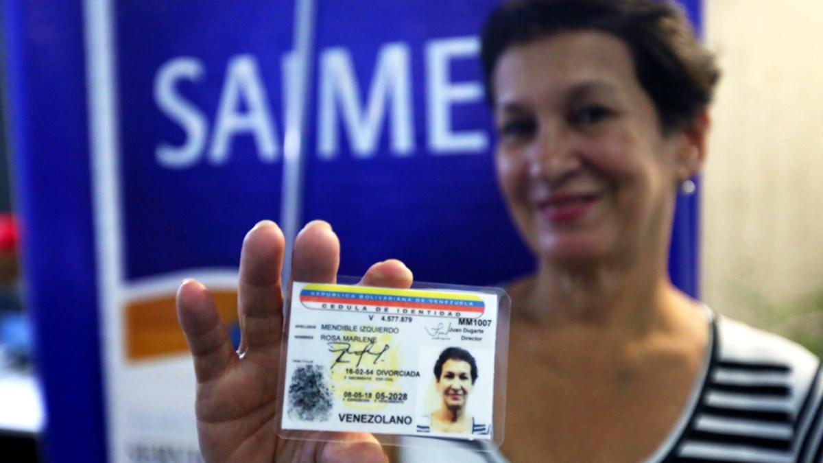 SAIME inicia jornadas de cedulación a nivel nacional desde el 3 de Febrero