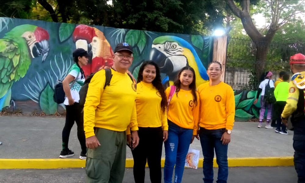 Bajo el lema "¡No más incendios forestales!" se realizó la caminata 5K en Maracay