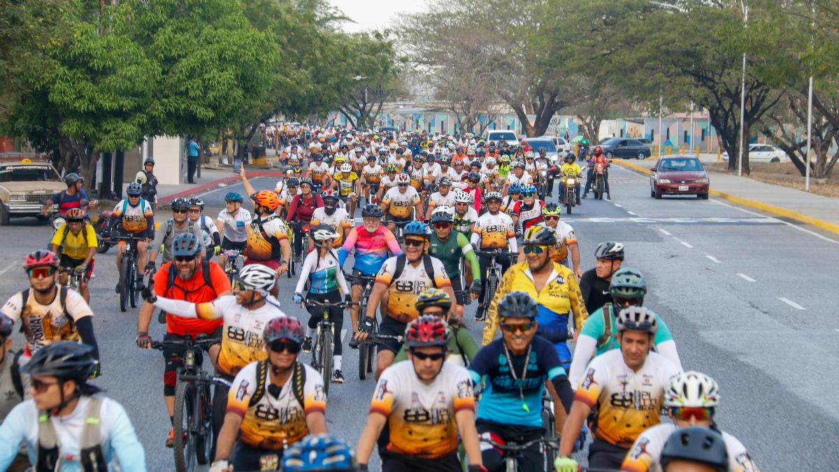 Exitosa Ruta Ciclística Turística 2025 en Mariño reunió a más de 500 participantes