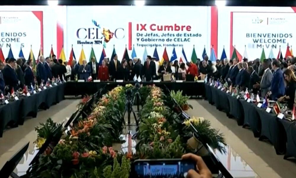 Inicia la IX Cumbre de la Celac en Honduras con asistencia de once presidentes latinoamericanos