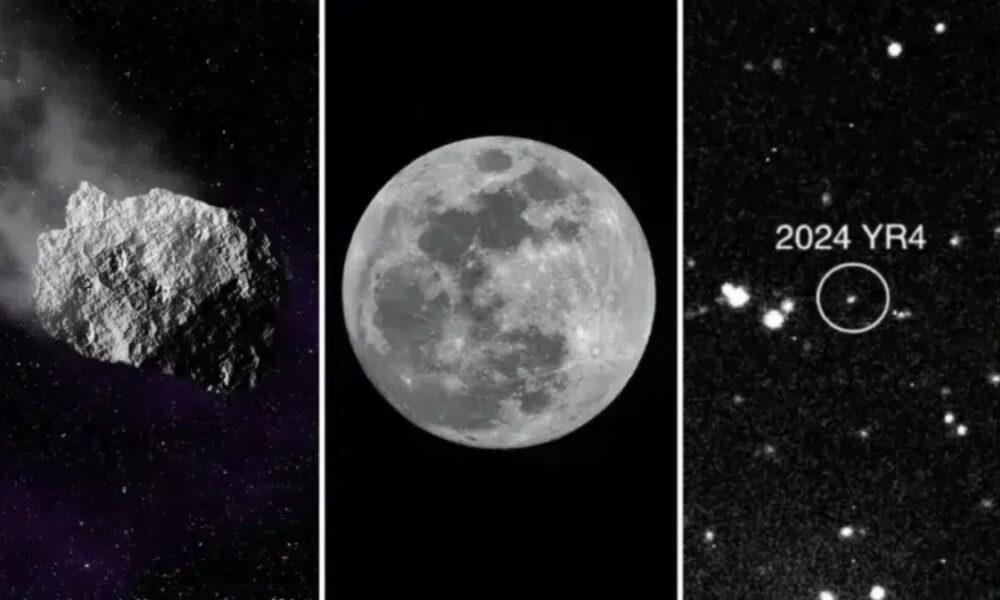 Existe la probabilidad de que el asteroide 2024 YR4 impacte la Luna