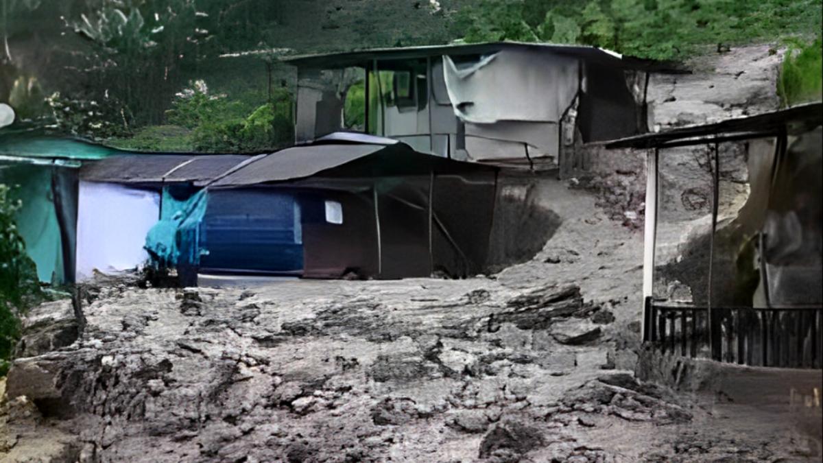 Trujillo: 15 sectores inundados por fuertes lluvias en Boconó