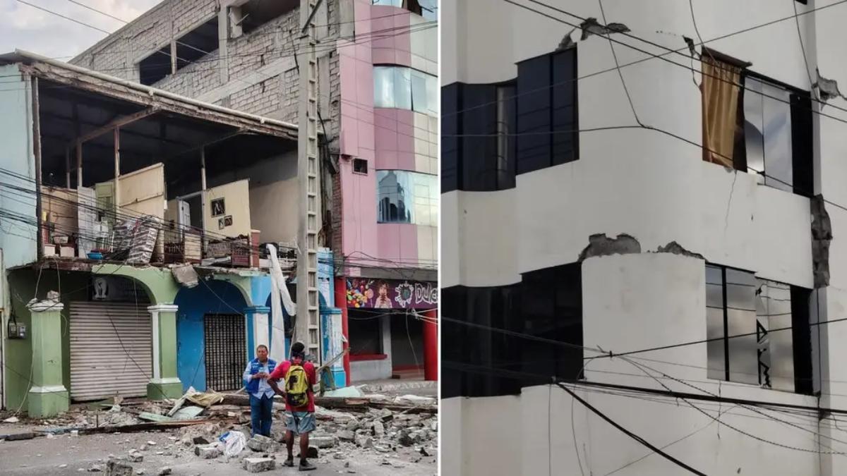 Fuerte sismo de magnitud 6,0 sacudió a Ecuador