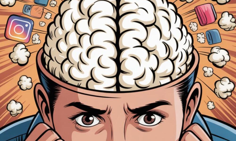 "Cerebro de Cotufa": el nuevo sindrome provocado por las redes sociales