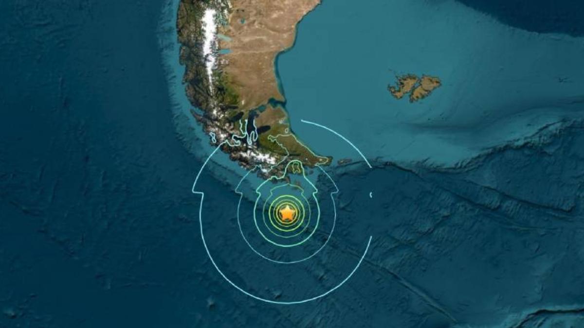 Terremoto de magnitud 7,5 cerca de Chile y Argentina genera alerta de tsunami