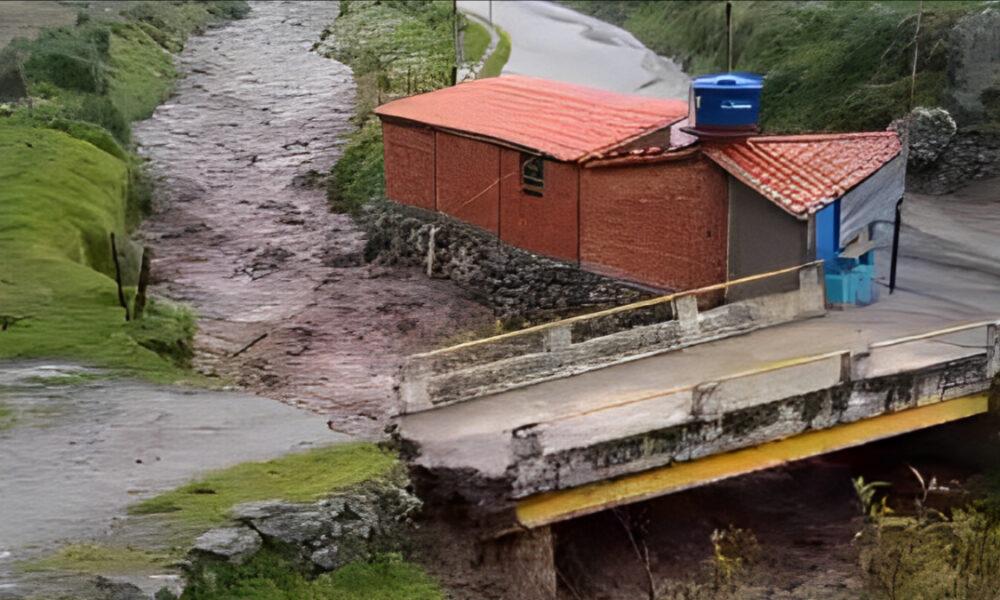 Fuertes lluvias crean anegaciones y colapso de vías en Mérida, Barinas y Trujillo