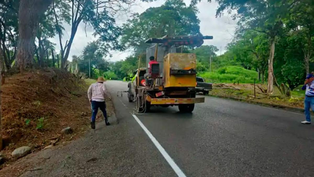 Vias de Aragua realizó trabajos en carretera Cagua-La Villa y Sur de Aragua