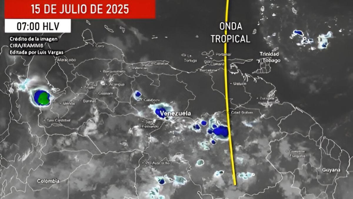 Inameh alerta sobre llegada de dos ondas tropicales a Venezuela con mayor intensidad