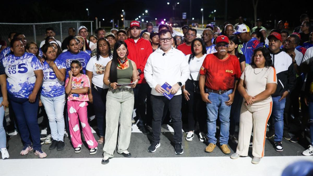 Gobierno Bolivariano inaugura avenida Samuel Vásquez en Cagua para conectar 5 comunidades