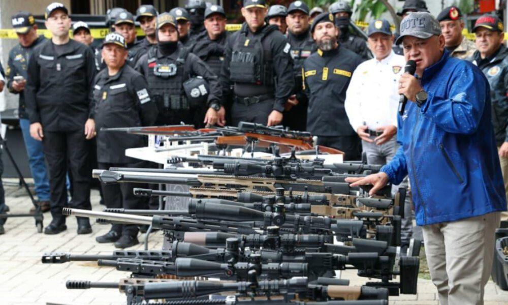 Incautan nuevo arsenal de francotiradores en Miranda vinculado a planes desestabilizadores