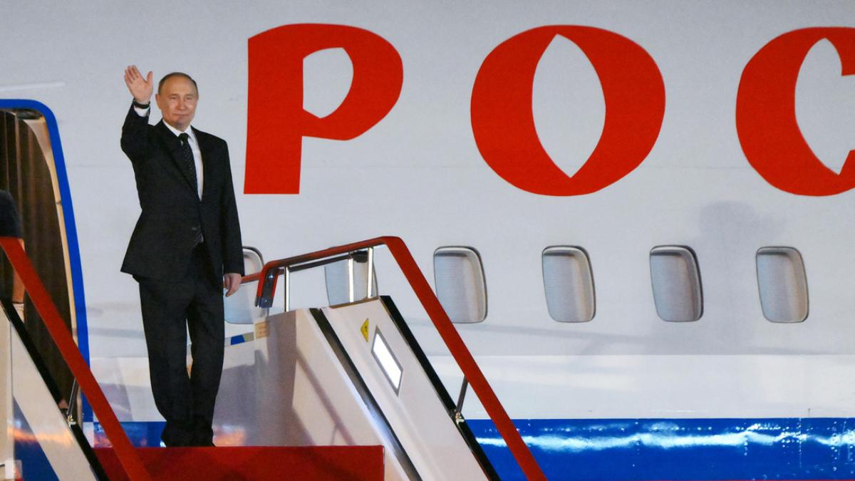 Putin llega a China en visita oficial de estado