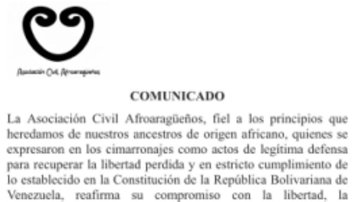 Afroaragüeños condenan secuestro del presidente Maduro por EE.UU. + Comunicado