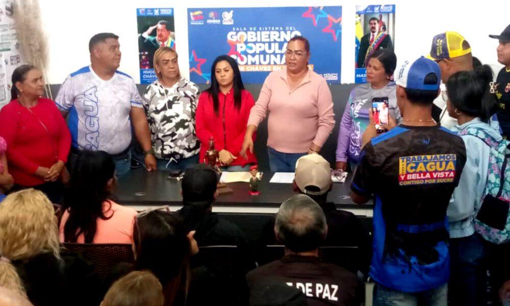 Instalan Gabinete de Autogobierno en Comuna de Municipio Sucre