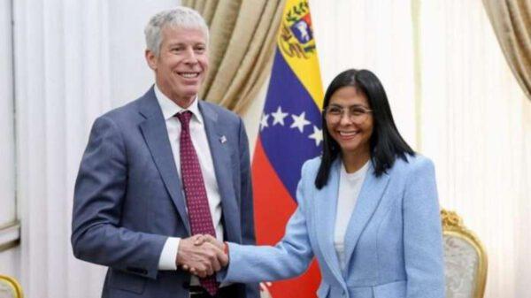 Presidenta (e) Delcy Rodríguez recibió a secretario de Energía de Estados Unidos