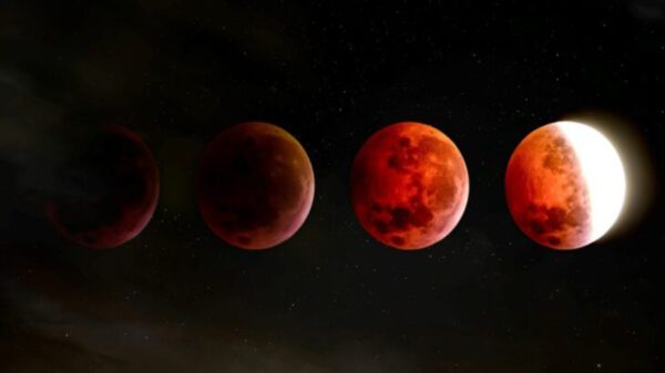 Eclipse lunar total teñirá de rojo la Luna el 3 de marzo