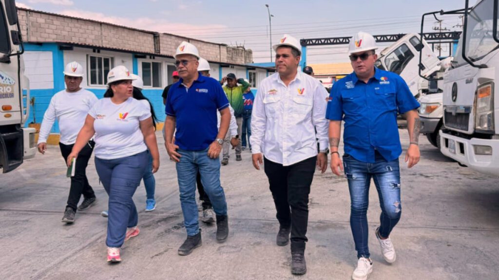 Gobierno de Aragua reactiva planta de concreto en Francisco Linares Alcántara