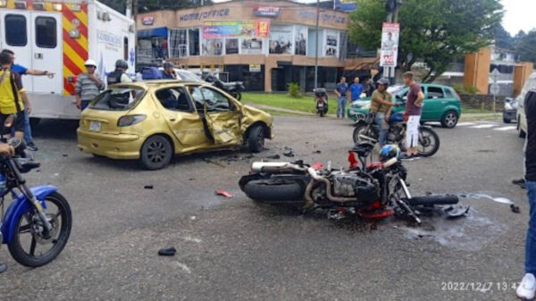 Táchira registra récord de 62 accidentes viales en un fin de semana