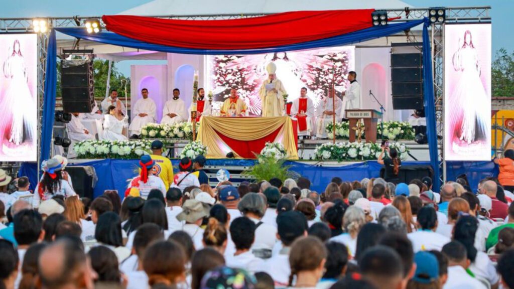 Cagua celebró masiva 6ta caminata de Jesús de la Misericordia 
