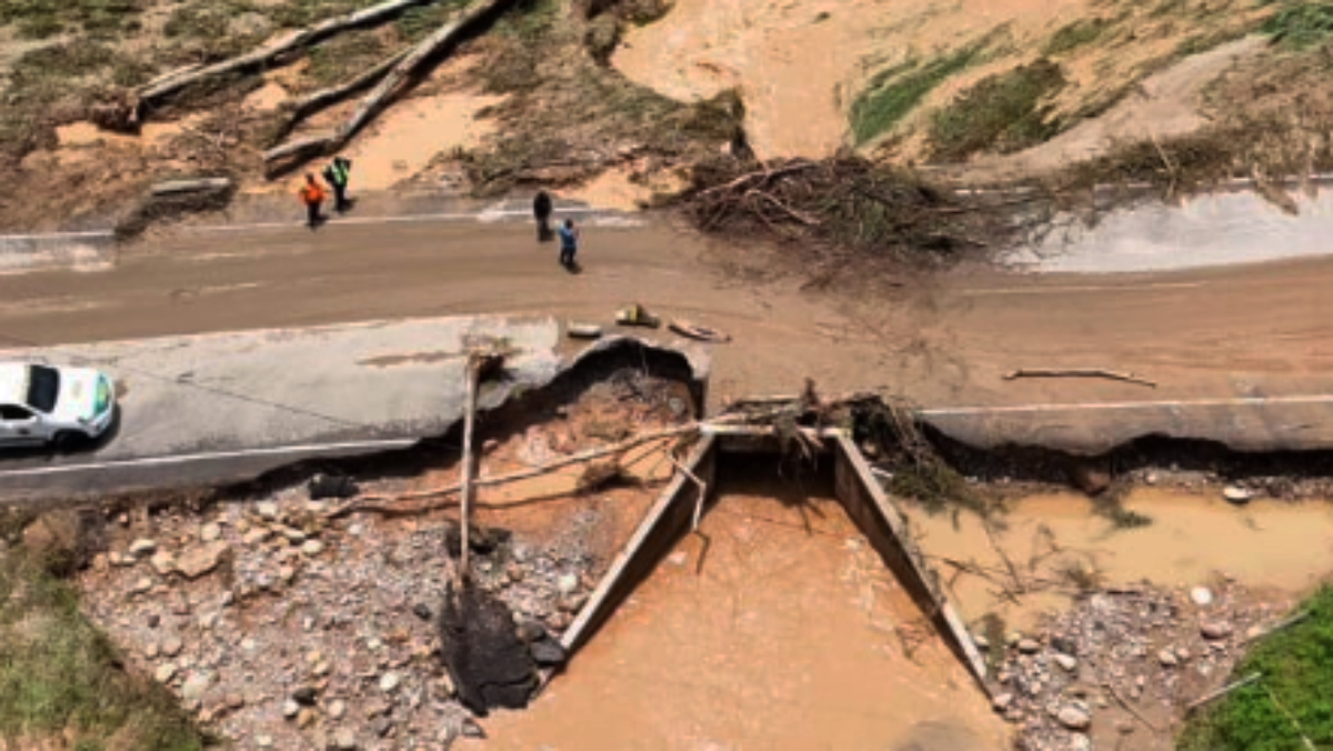 Llegan las lluvias y generan primera emergencia en Táchira