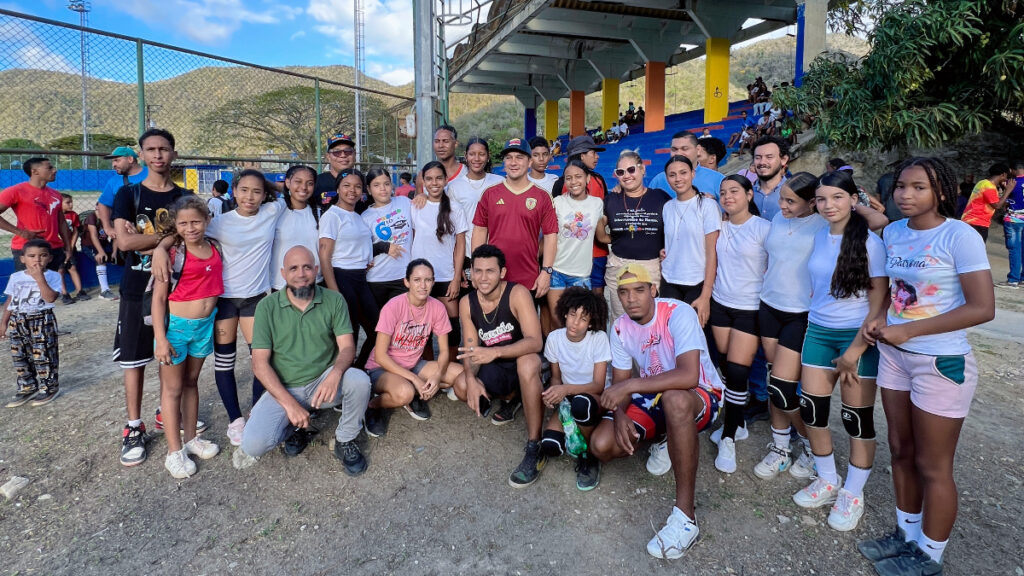 Obras deportivas en Ocumare consolidan territorio de paz