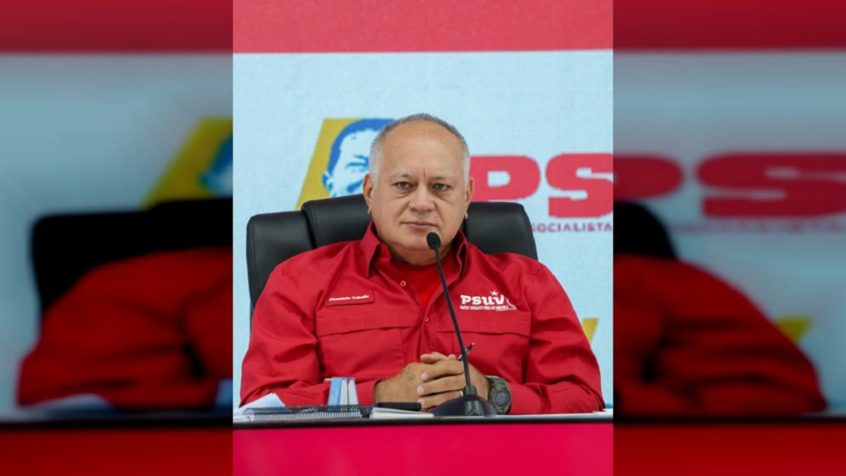 Cabello: Saab no es venezolano y su cédula es fraudulenta