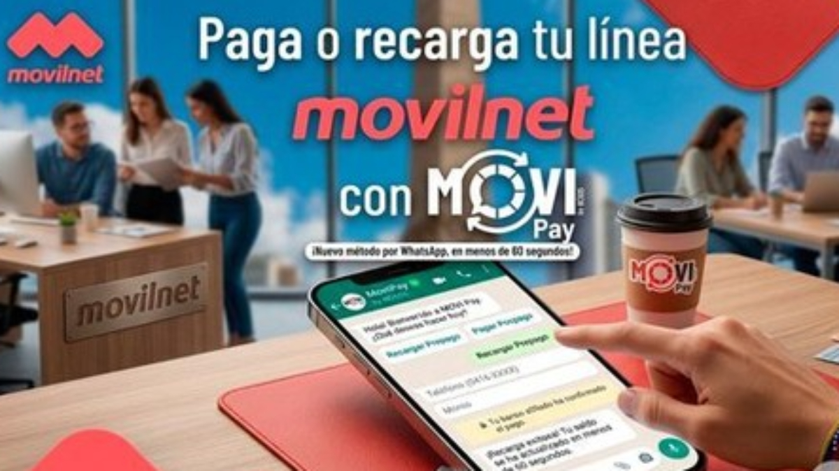 Movilnet lanza recargas de saldo por WhatsApp