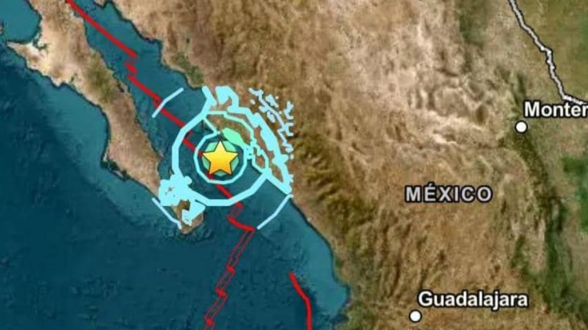 Terremoto de magnitud 6,0 sacude la costa del pacífico mexicano