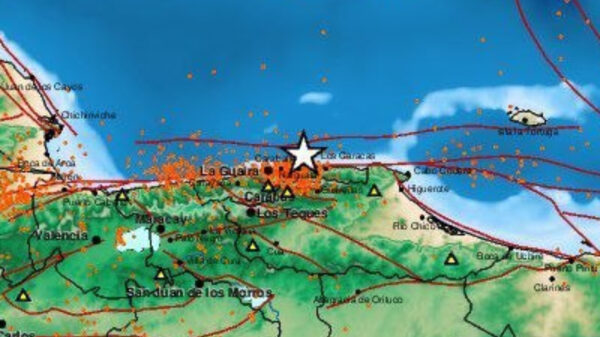 Sismo de 3.9 sacude Caracas y zonas cercanas este viernes 10 de julio
