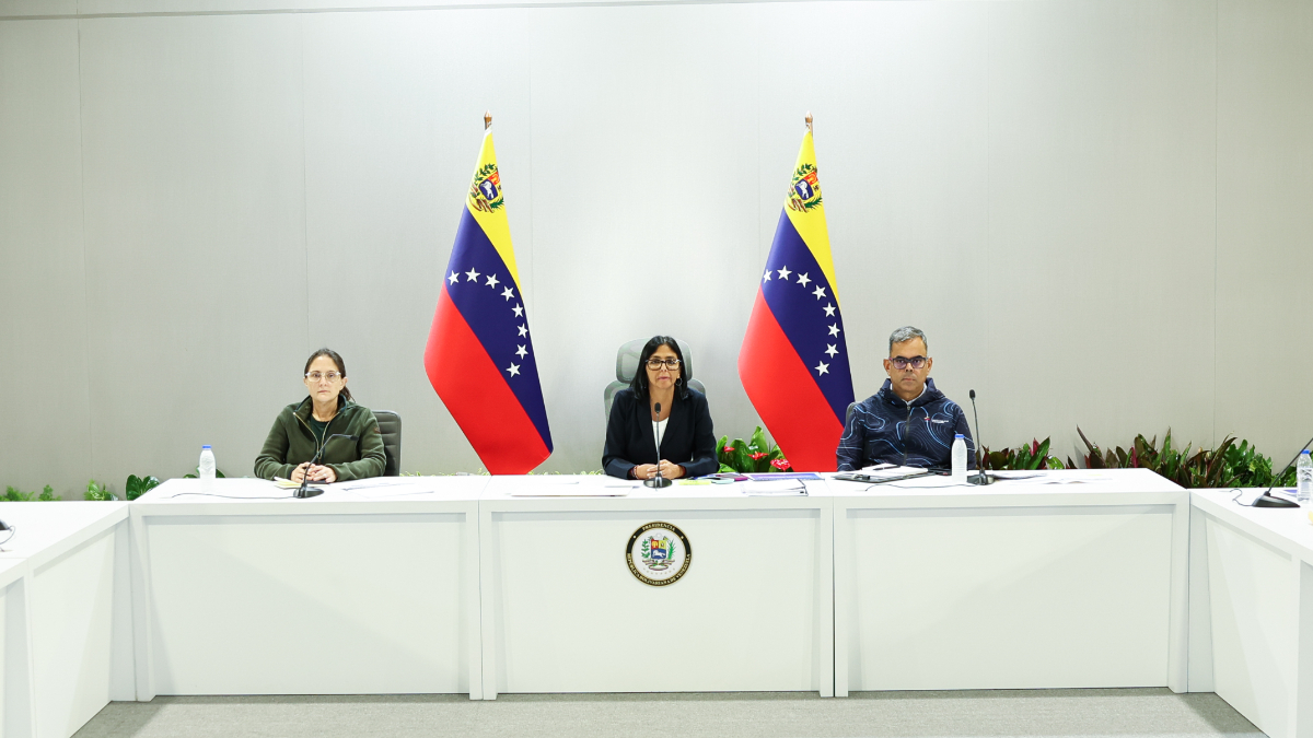 Pdta. Delcy Rodríguez: sistema eléctrico recupera 300 megavatios y advierte preparación ante un próximo evento climático.