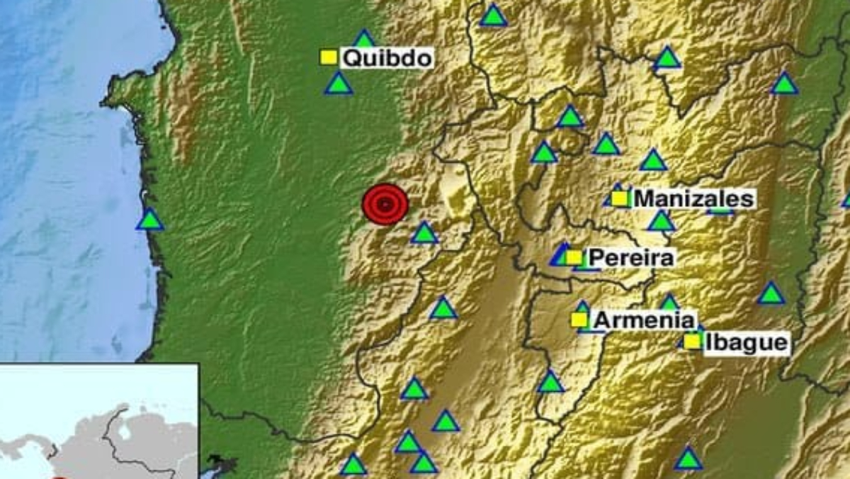 Sismo de magnitud 6.6 con epicentro en Colombia se sintió en Venezuela y varios países.