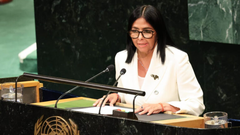 Claves del discurso de Delcy Rodríguez en la 81 Asamblea General de la ONU 