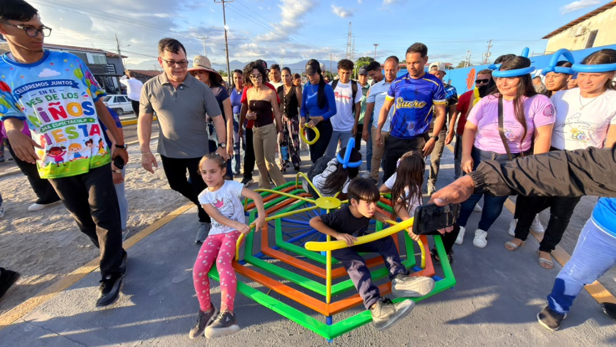 Inauguran Parque Deportivo Kaguacao en Cagua 